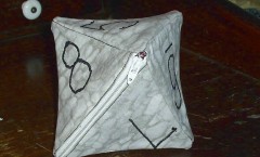 Dice-shaped Dice Bags